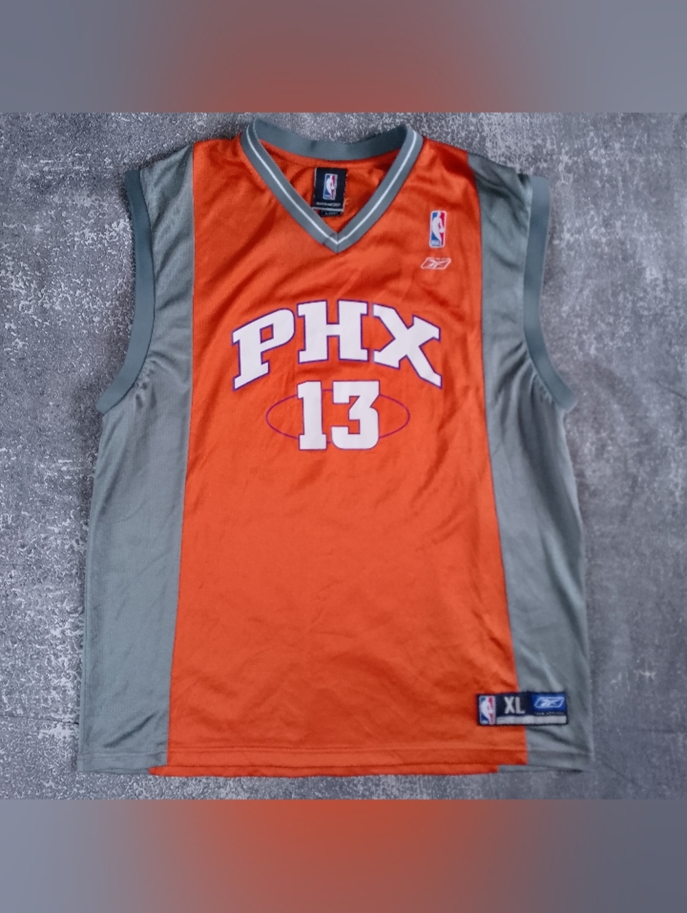 NBA PHOENIX SUNS STEVE NASH BASKETBALL JERSEY REEBOK
